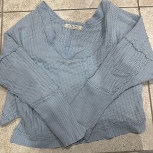 We The Free Blue Sweater